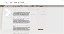 Desktop Screenshot of collezionemariotti.crumbria.it