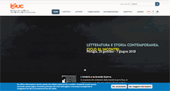 Desktop Screenshot of isuc.crumbria.it